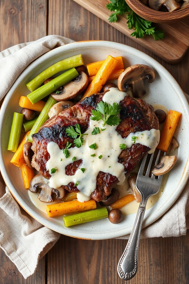 baked venison steak preparation
