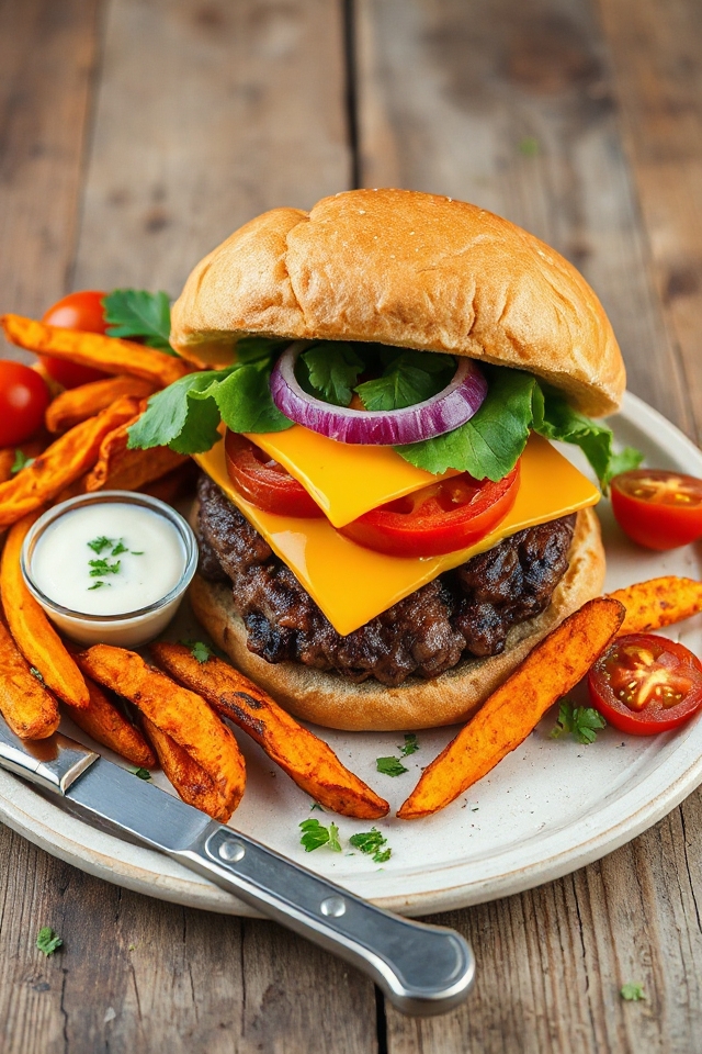 bison burger cooking instructions