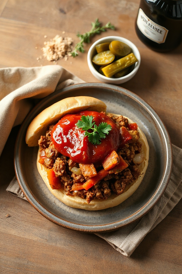 bison sloppy joes preparation instructions
