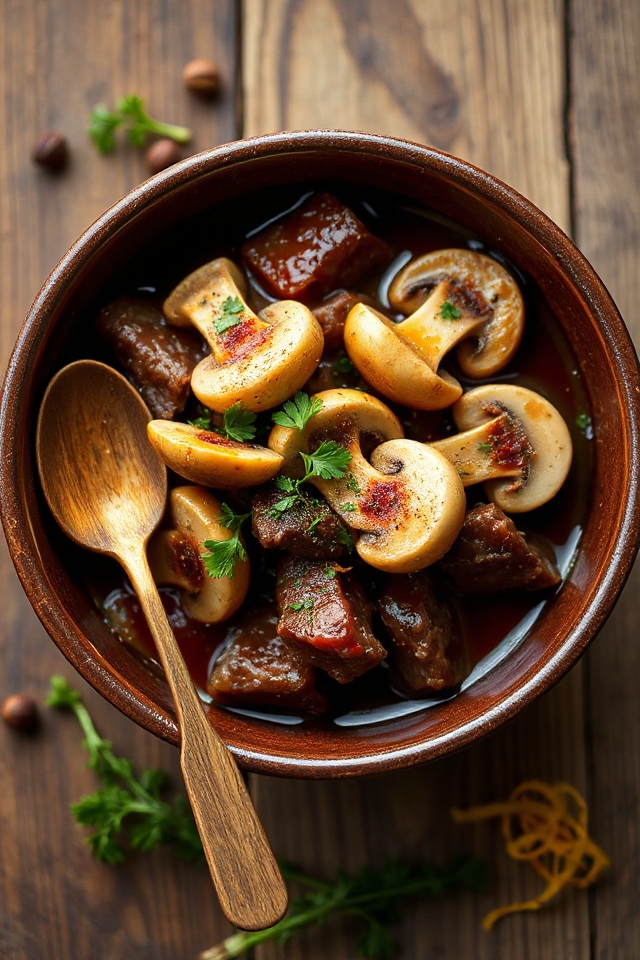 burgundy flavor venison dish