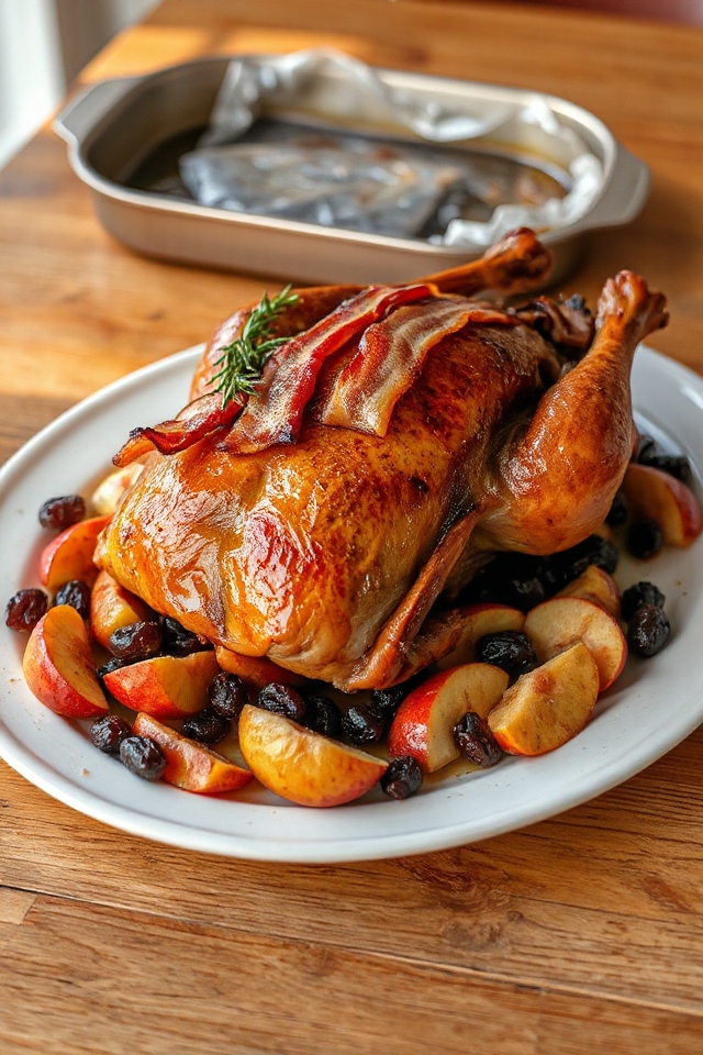 cooking wild duck dish