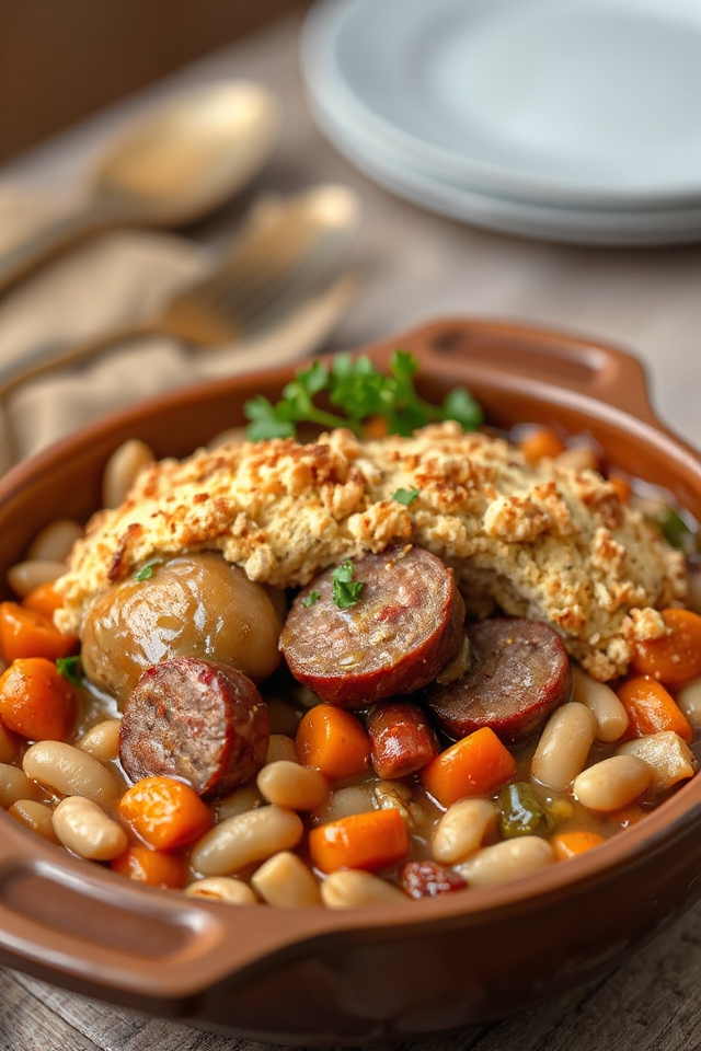 cozy duck cassoulet recipe