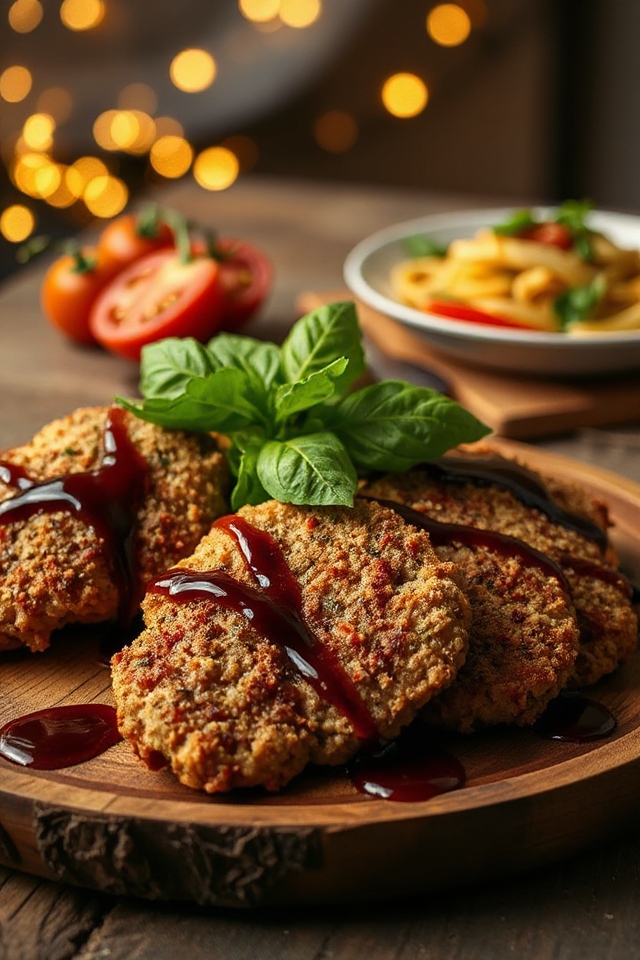 crispy flavorful venison dish