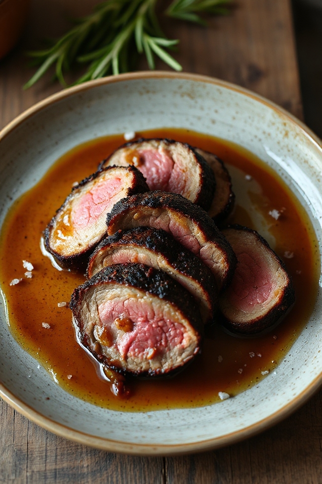 crusted venison cooking instructions