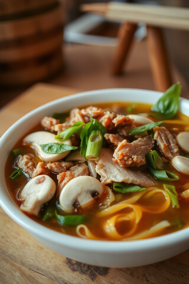 delicious homemade duck soup