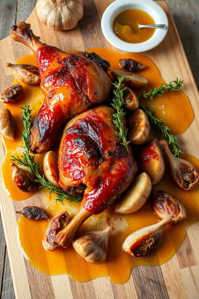 delicious slow cooked duck