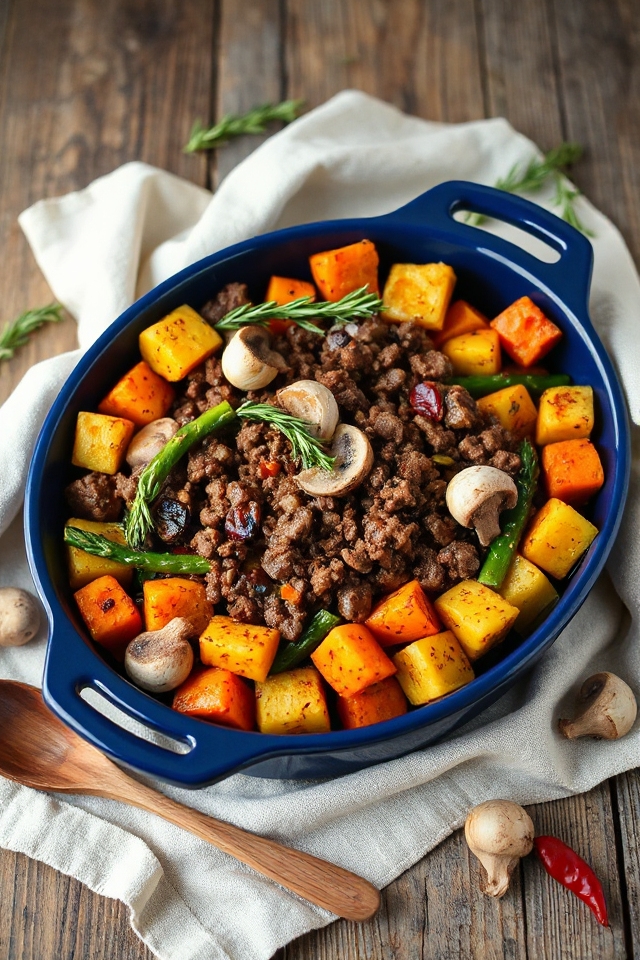 ground venison casserole recipe