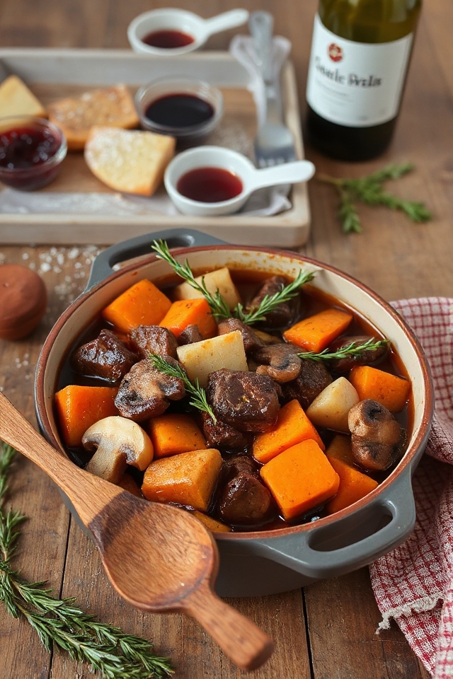 hearty venison casserole recipe