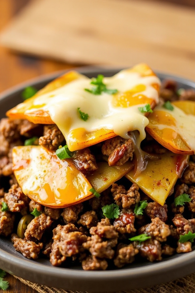 hearty venison potato bake