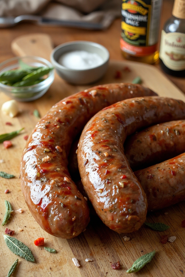 make venison sausage deliciously