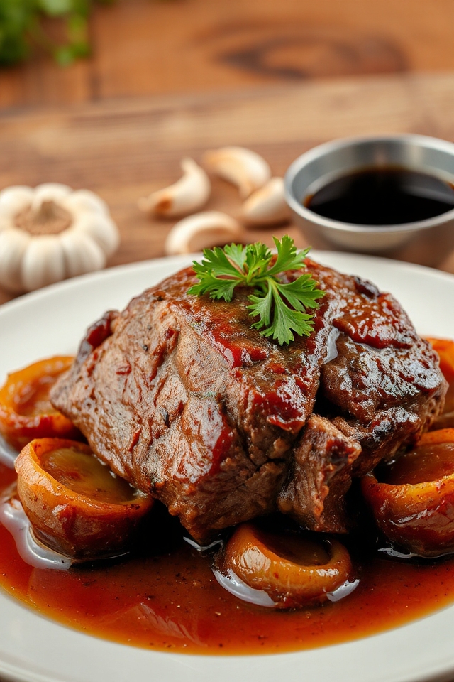 mouthwatering venison pot roast