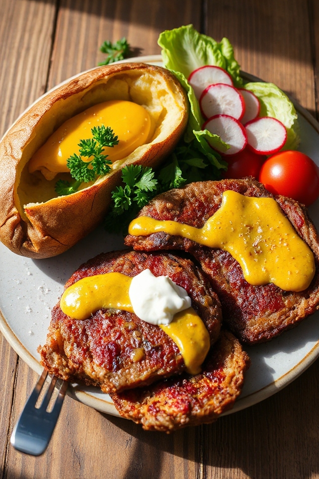 mustard fried venison recipe