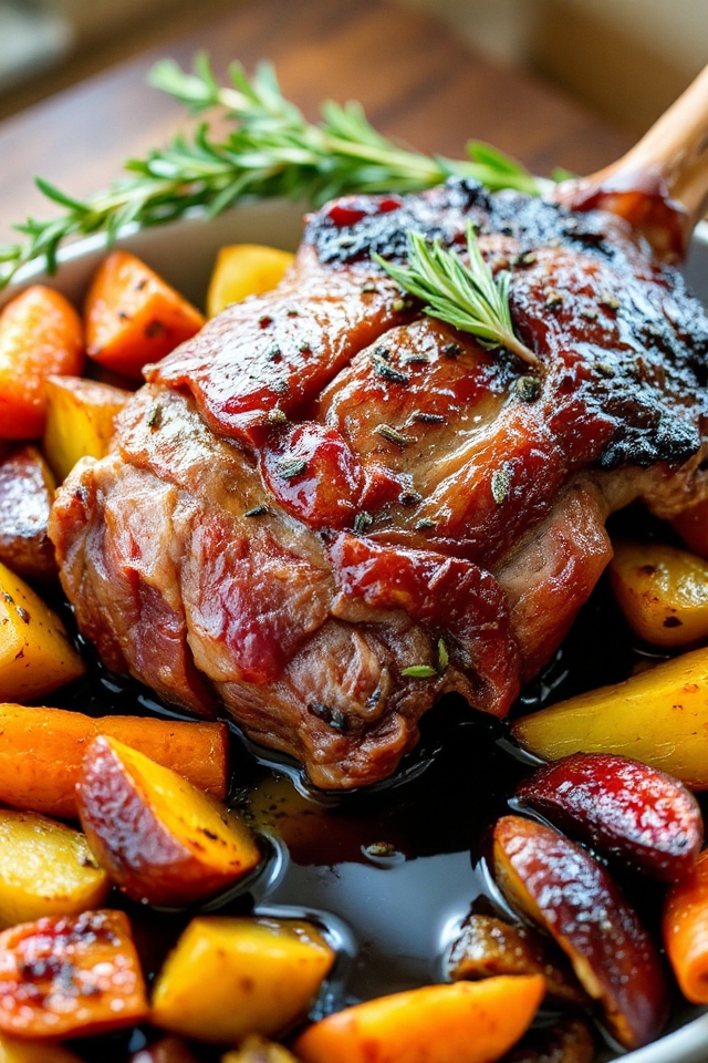 roast venison shoulder recipe
