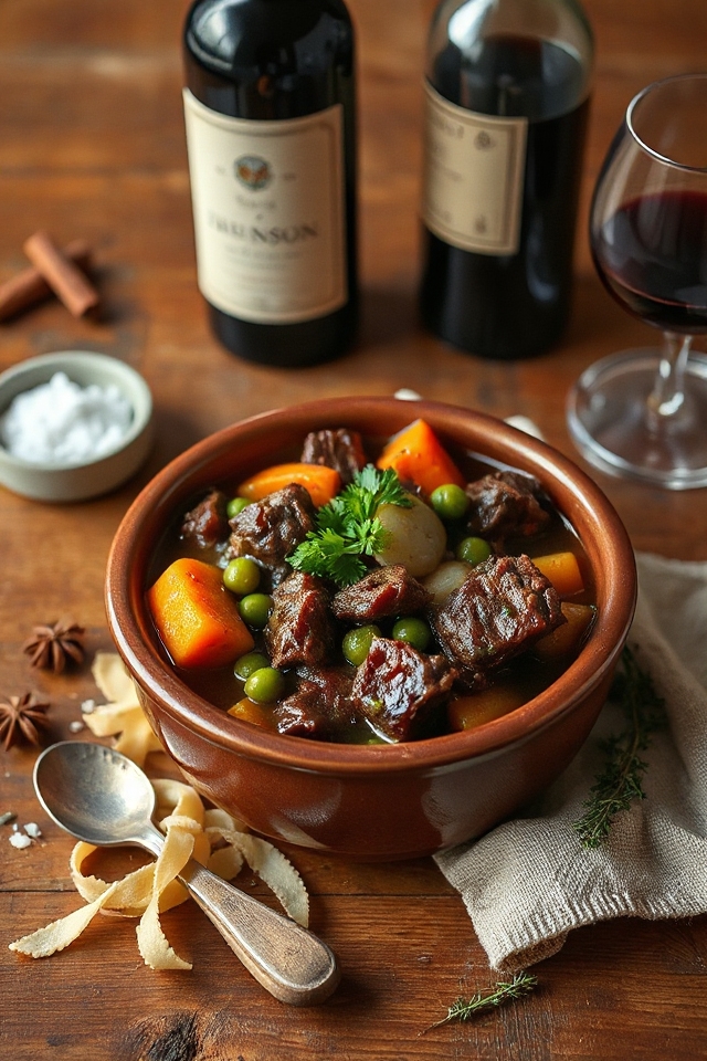 savory venison stew preparation
