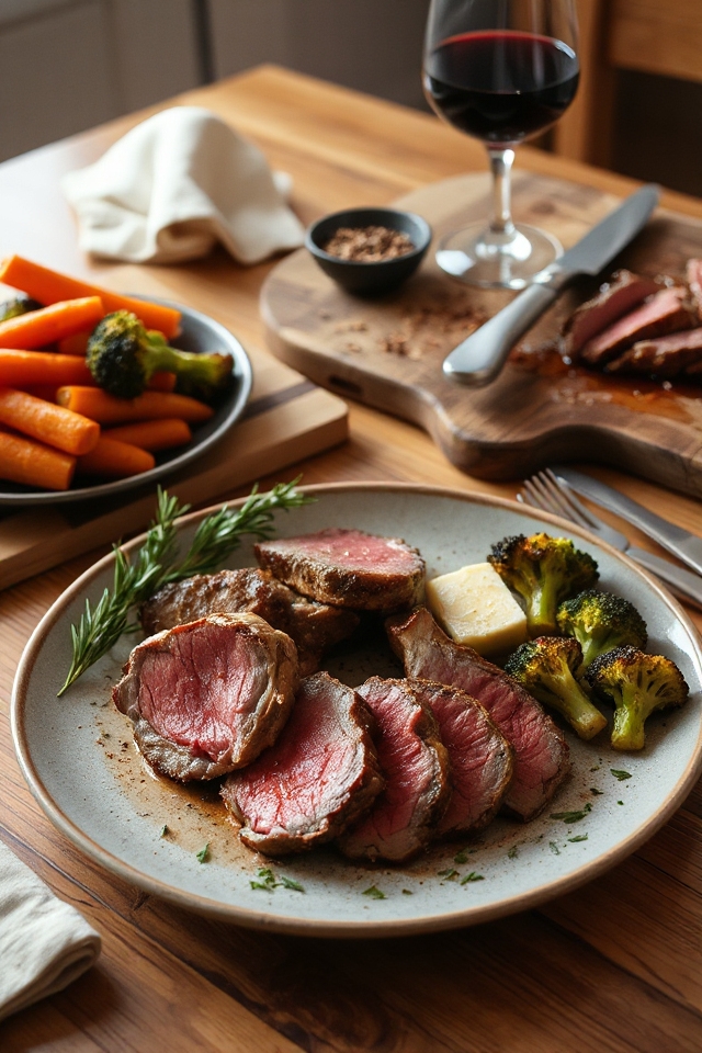 simple venison steak preparation