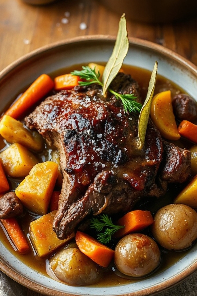 tender venison pot roast