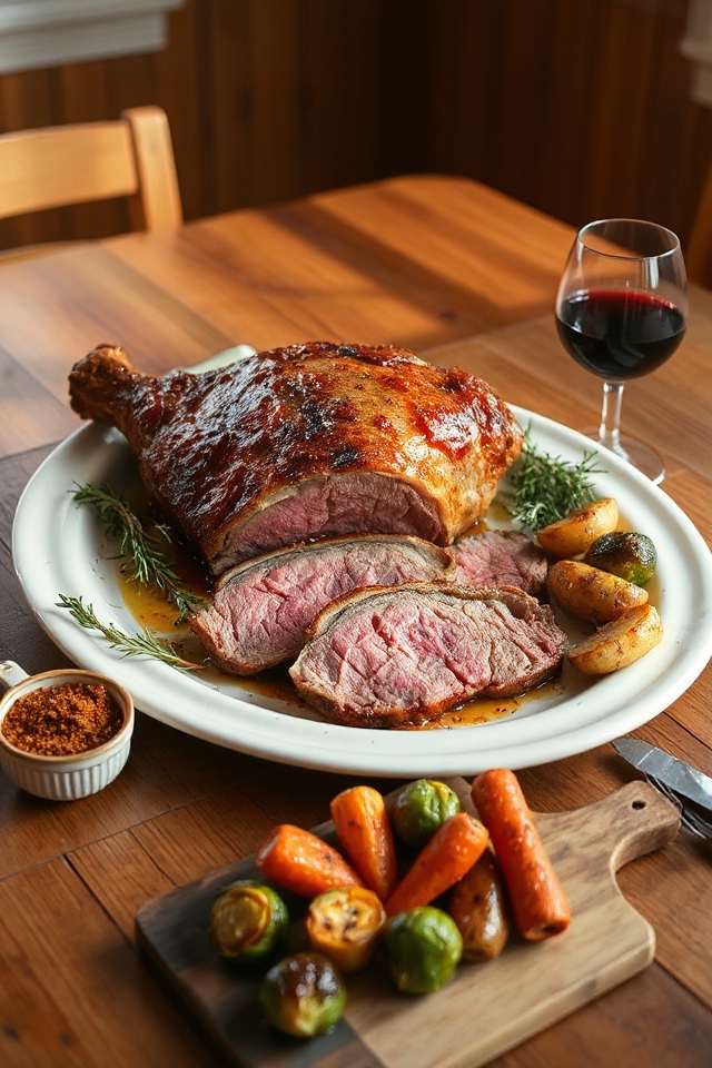 tender venison slow roast