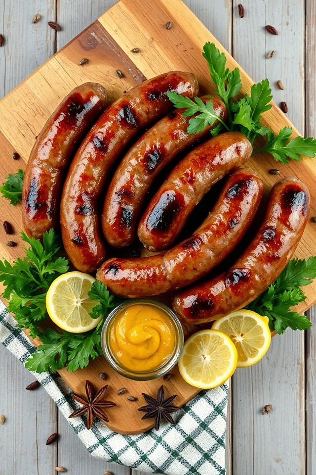 venison bratwurst sausage recipe