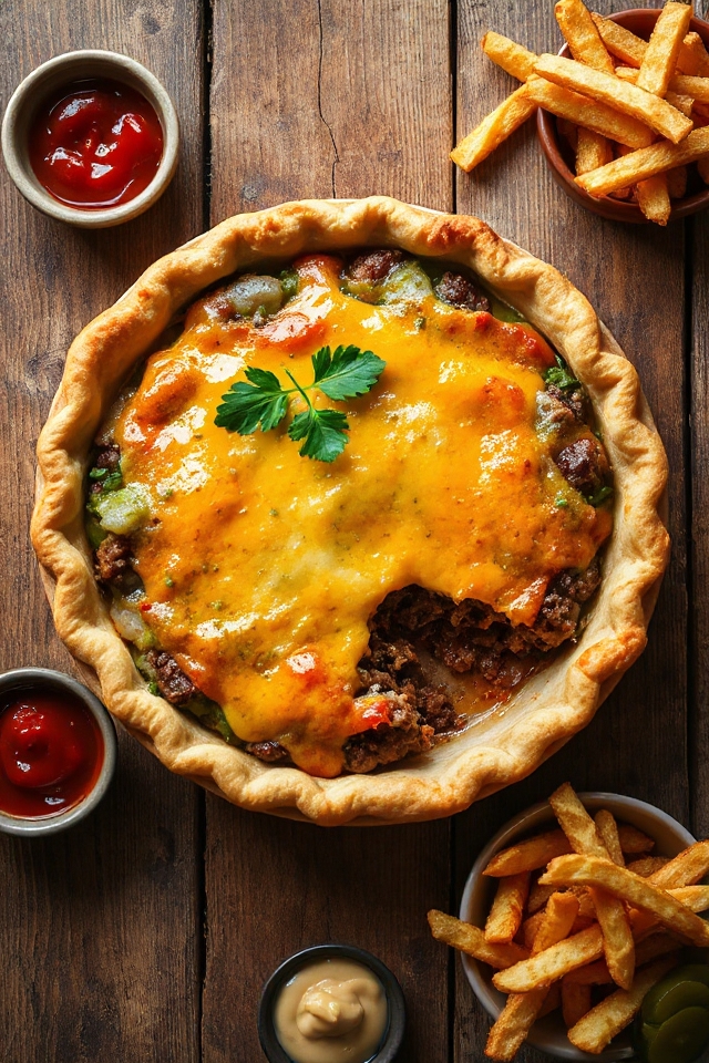 venison cheeseburger pie recipe