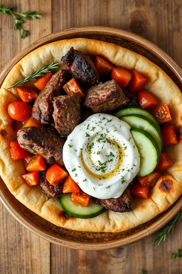 venison gyros cooking instructions