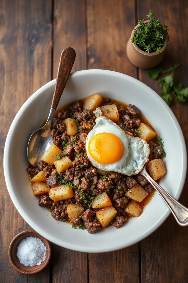 venison hash preparation instructions