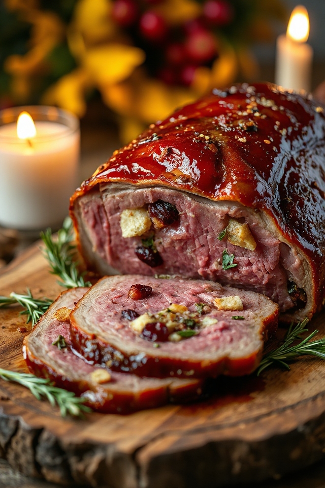 venison leg roast stuffing