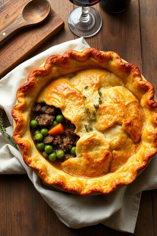 venison pot pie recipe