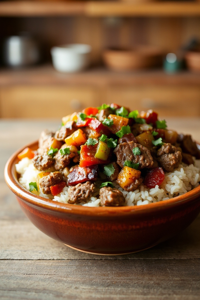 venison spanish rice recipe