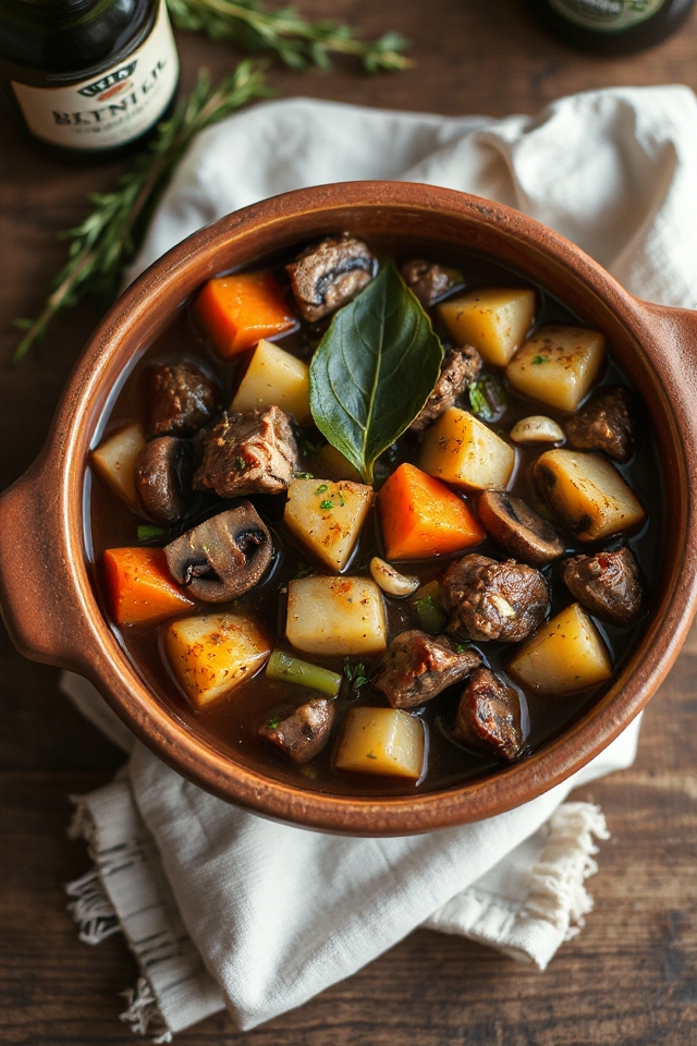 venison stew slow cooker