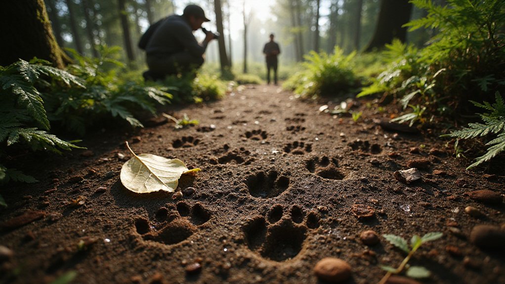 hunting through animal signs