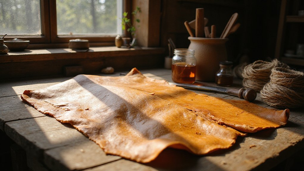 tanning deer hide process